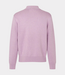 Samsoe Samsoe Sanino polo regal orchid mel. – stijlvolle heren polo knit met loose fit en moderne Scandinavische uitstraling