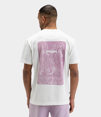 Butcher of Blue manifest loose tee titan white