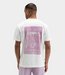 Butcher of Blue Manifest loose tee titan white – oversized heren T-shirt met graphic artwork en moderne streetwear uitstraling