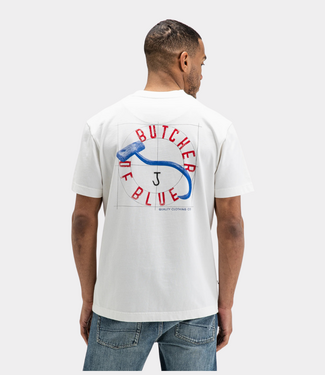 Butcher of Blue vintage hook loose tee titan white