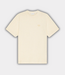 Les Deux Knitted check T-shirt eggnog white – stijlvol heren knit T-shirt met subtiele check structuur en moderne premium uitstraling