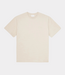 Les Deux Crew T-shirt light sand – oversized heren T-shirt van biologisch katoen met heavyweight kwaliteit en moderne streetwear uitstraling