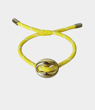 Bonnie Studios Bean Bracelet yellow striped