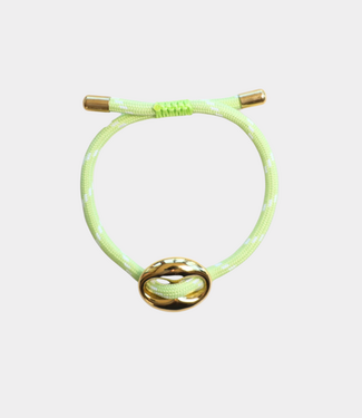 Bonnie Studios Bean Bracelet matcha striped