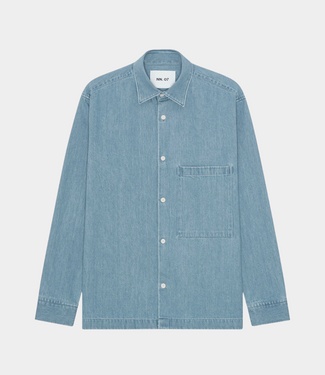 NN.07 freddy shirt blue denim