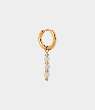 Label Kiki Sage hoop gold