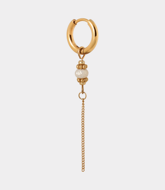 Label Kiki Cloudy hoop gold