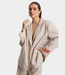 Alix the Label Striped blazer sand