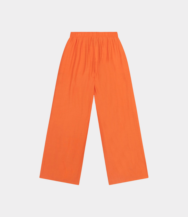 Alix the Label Irregular wide leg pant soft orange
