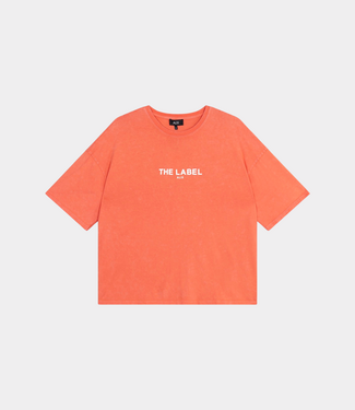 Alix the Label Label tee soft orange