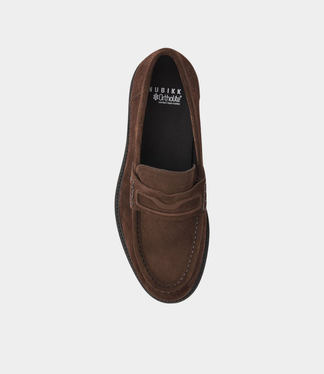 Nubikk Jones gatsby shoe dk brown suede