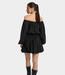 Alix the Label modal ballon dress black