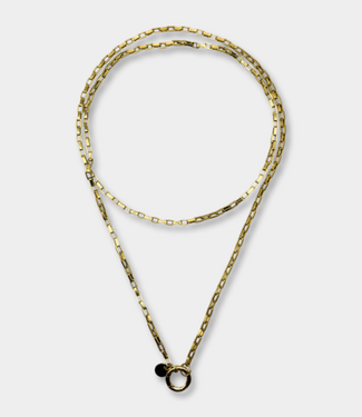 Bonnie Studios Long chain necklace gold