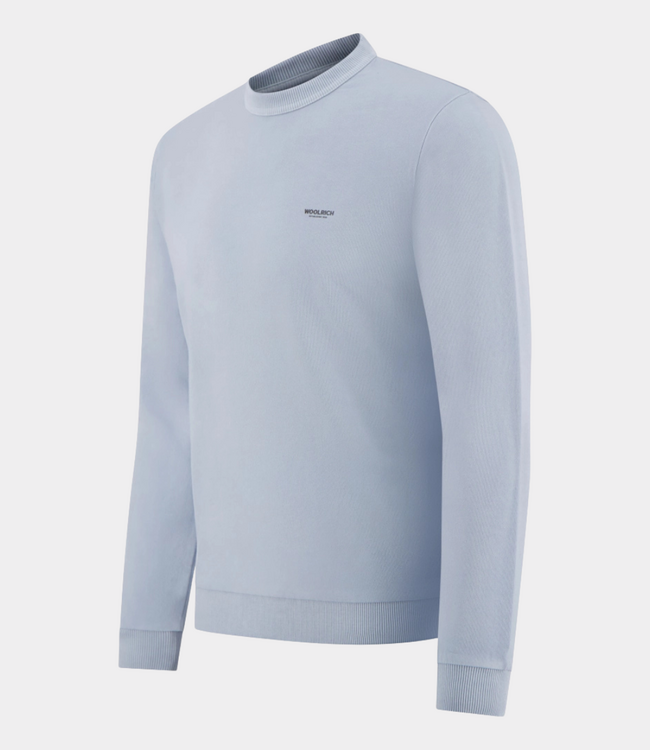 Woolrich Woolrich Dyed logo crewneck faded flask CFWOSW2044MRUT5381-31218