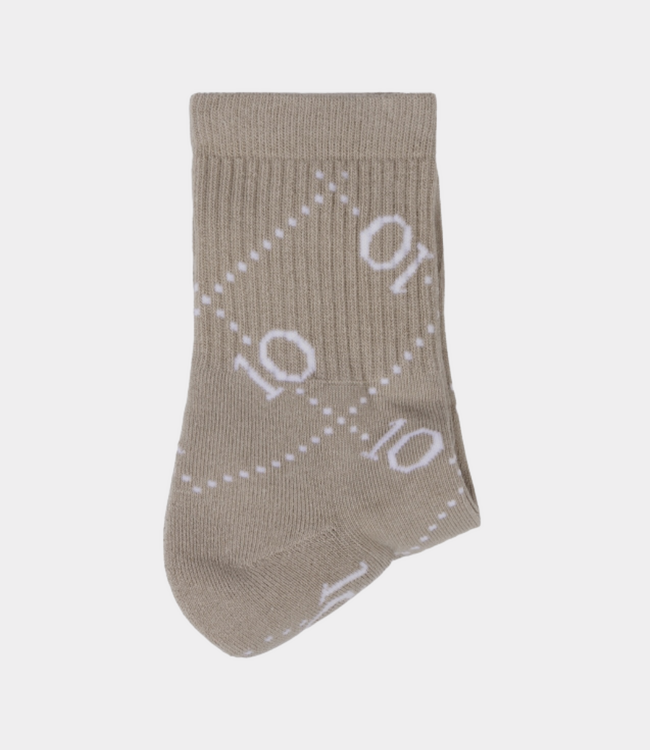 10Days socks all-over monogram fog