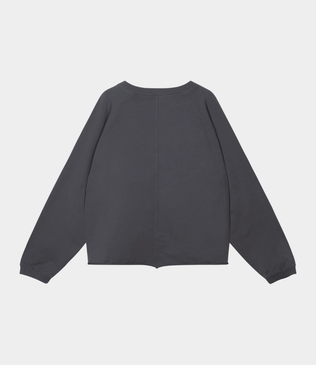 10Days silent chique raglan sweater steel blue