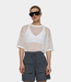 10Days mesh tee ecru