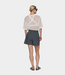10Days 10Days mesh tee ecru 20-742-6203-1002