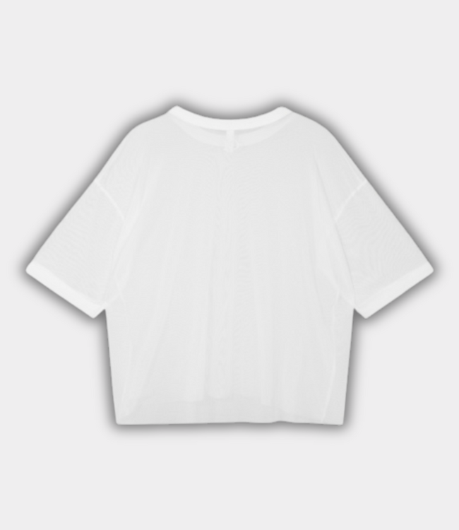 10Days 10Days mesh tee ecru 20-742-6203-1002
