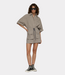10Days wide crinkle jacket fog