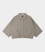 10Days wide crinkle jacket fog