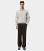 Les Deux Les Deux piqué polo sweatshirt light sand 1001999-815