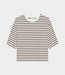 Catwalk Junkie Catwalk Junkie loose fit striped tee rocky road 2603020207-802