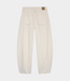 Catwalk Junkie cropped barrel fit jeans cream