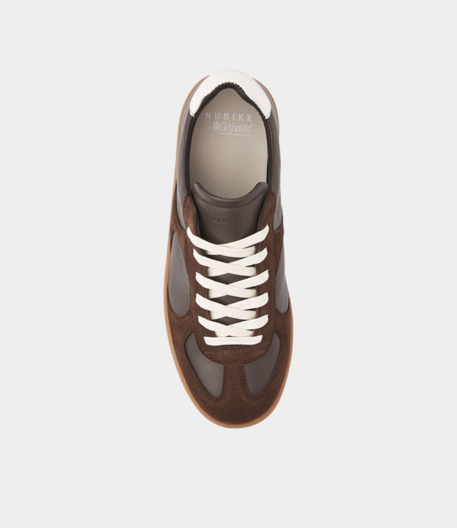 Nubikk Ray rio shoe dk brown combi