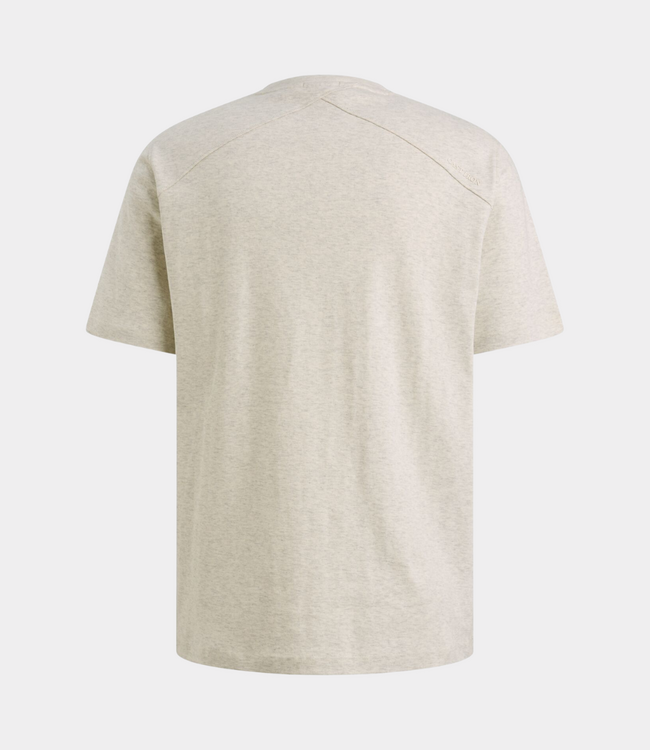 Cast Iron R neck tee s/s regular fit naturel melee