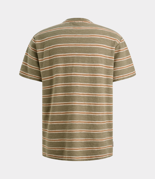 Cast Iron Cast Iron R neck tee s/s relaxed fit vetiver CTSS2606585-6148