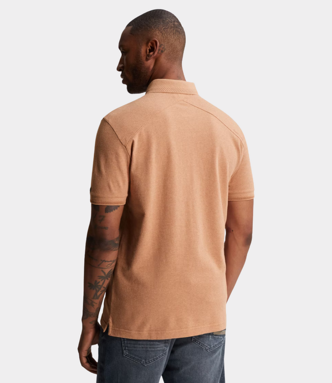 Cast Iron Polo s/s slim fit popcorn sunburn