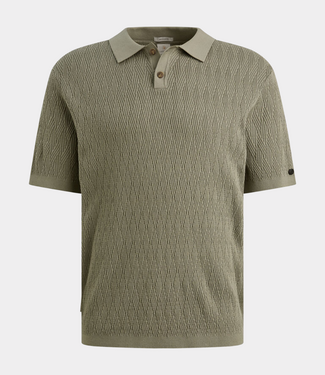 Cast Iron Polo s/s regular fit vetiver