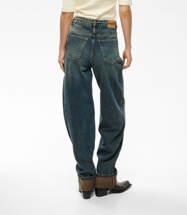 Gestuz gzsusara hw barrel jeans blue/green wash