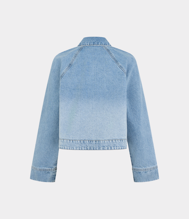 MbyM Corot-m fabtr jacket light blue brushing