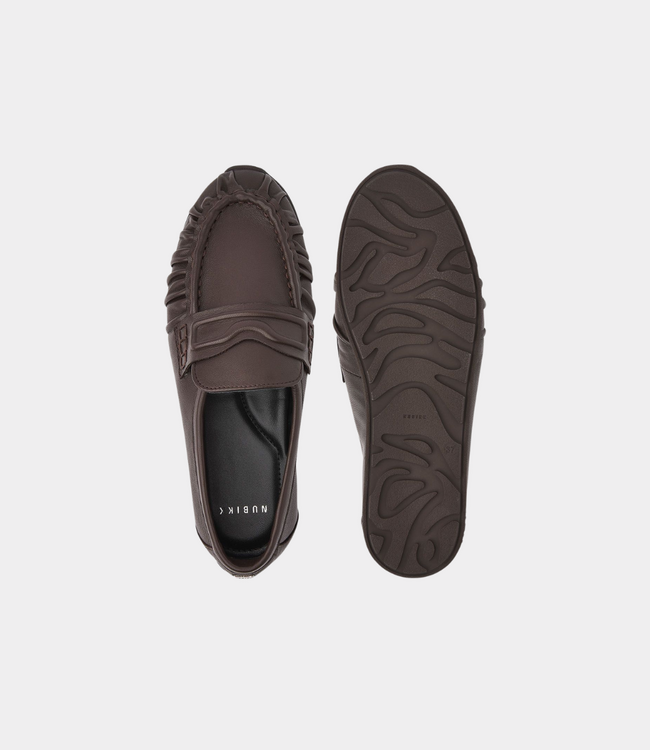 Nubikk Riley mio shoe dk brown leather