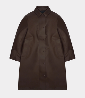 Rains Nara W Long Jacket W3 bark
