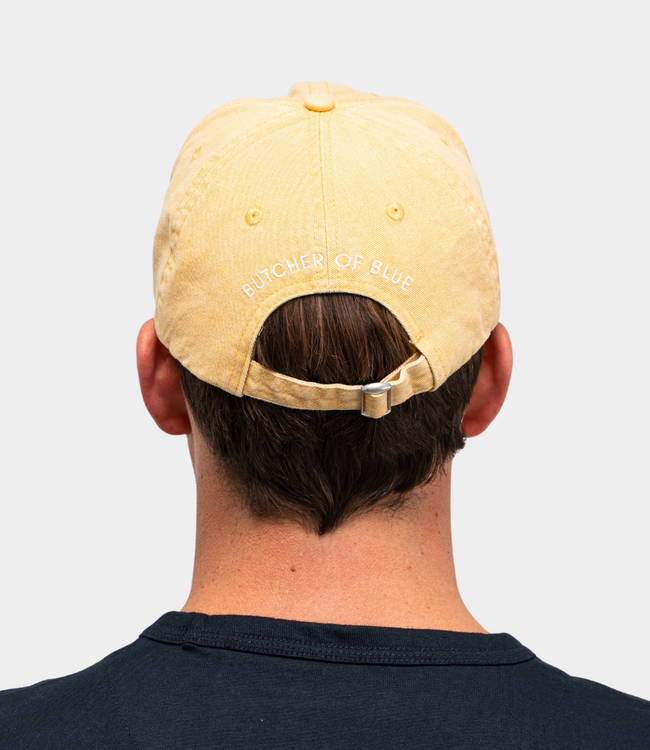 Butcher of Blue Dad cap austin yellow