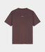 Olaf Olaf ESSENTIAL TEE CHOCOLATEPLUM M260105-CHOCOLATEPLUM