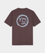 Olaf Olaf LASSO FACE TEE CHOCOLATEPLUM M260100-CHOCOLATEPLUM