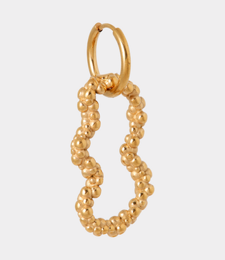 Label Kiki Organic bubble hoop gold