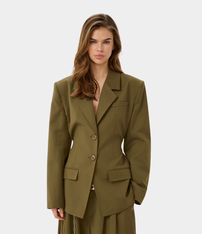 Gestuz gzolivia oz blazer military olive