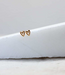 Label Kiki Label Kiki Drawn heart gold KZ1031-GOLD