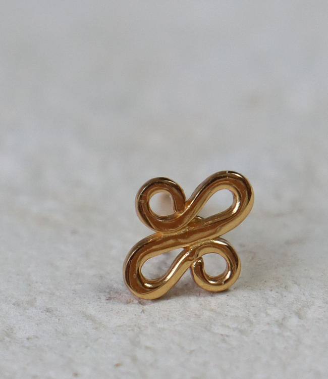 Label Kiki Label Kiki Lotus gold KZ1171-GOLD