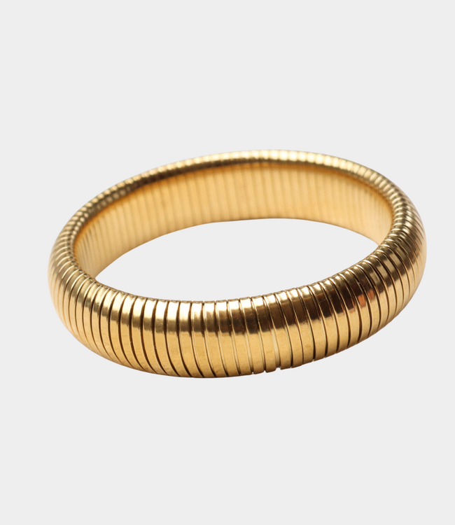 Label Kiki Label Kiki Big celeste bangle gold KEX591-GOLD