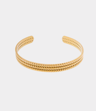 Label Kiki Triple bangle gold