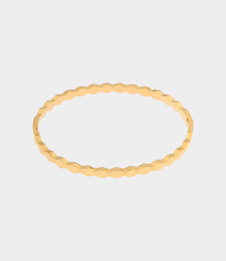 Label Kiki Dazzle bangle bracelet gold