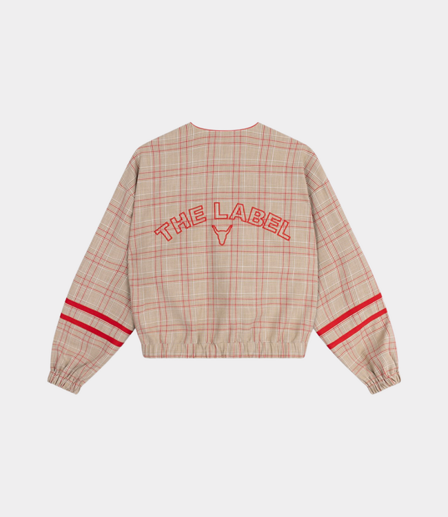 Alix the Label Sporty check bomer sand