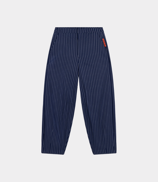 Alix the Label Striped barrel pant navy