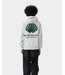 New Amsterdam New Amsterdam logo hoodie ash/bottle green 2602117001